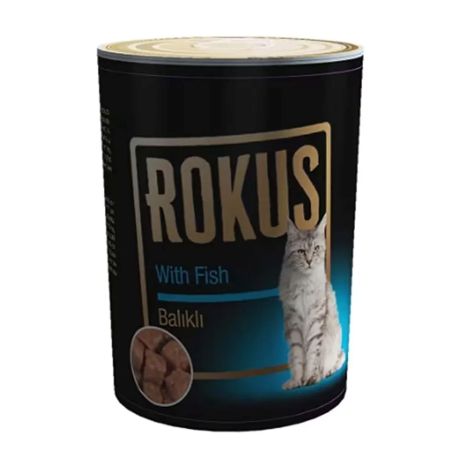 Rokus Fısh Kedı 410gr