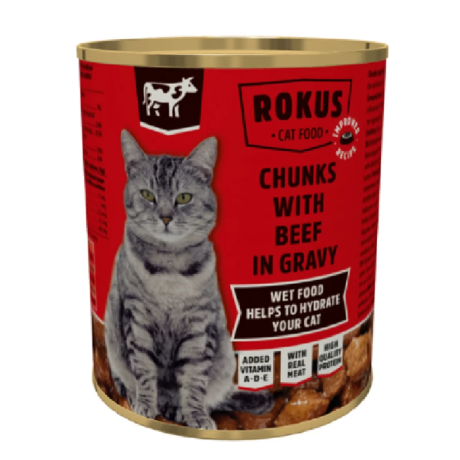 Rokus Carfood Beef 810gr