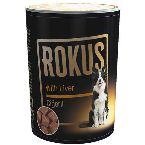 Rokus Dogfood Lıver 410gr